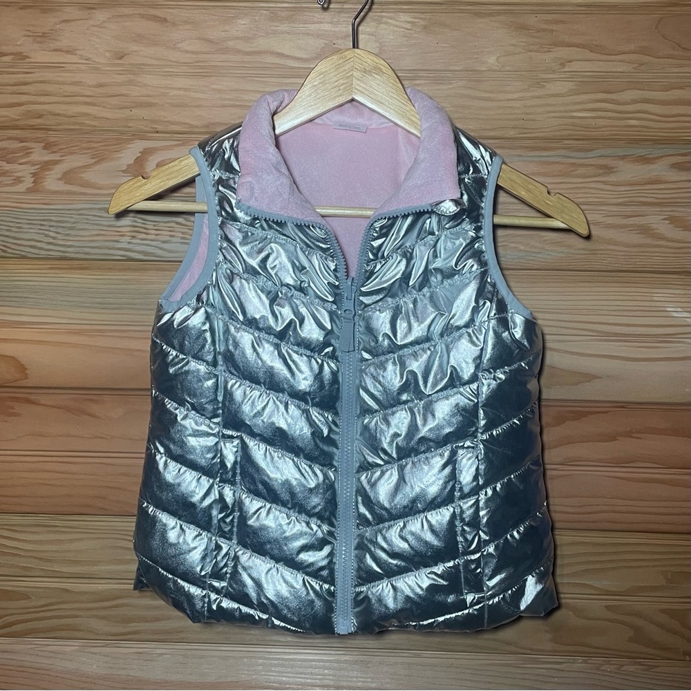 Reversible Vest Wonder Nation Girls Size S 6/6x